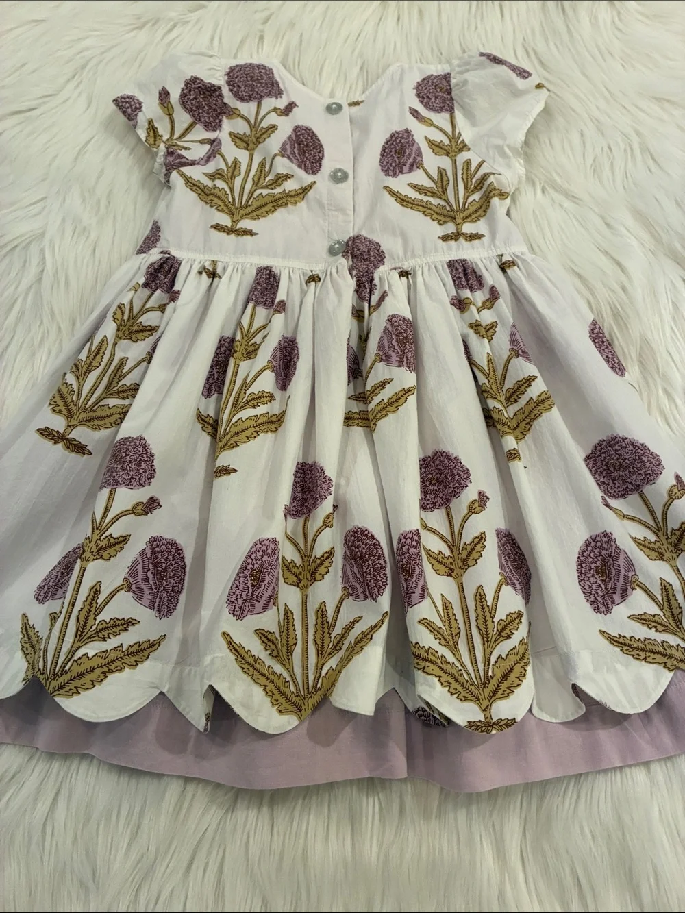 Pink Chicken Girls Marisol Dress-Lavender Dandelion